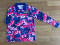 Fishing Shirt - Navy/Pink Camo