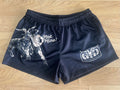 Unisex Footy Shorts - Black/Sand